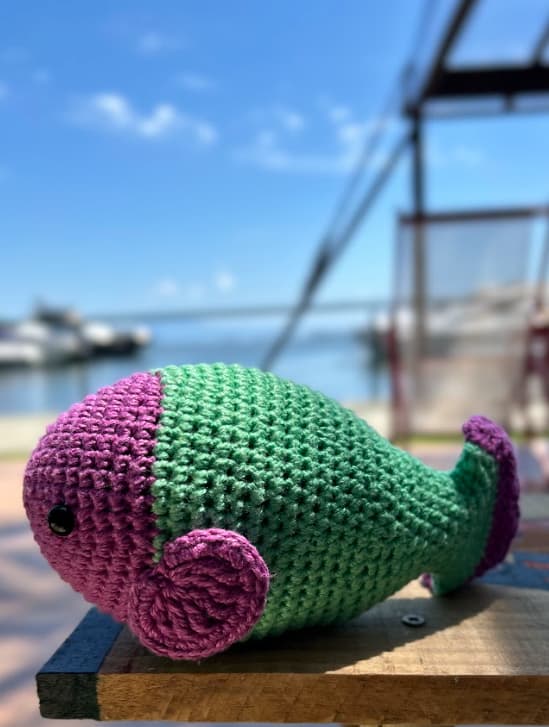 PEIXINHO CROCHÊ AMIGURUMI